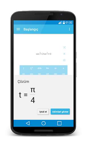 Malmath: Adım adım çözücü screenshot 3