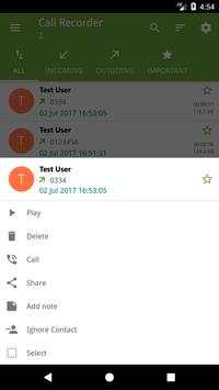 Auto Call Recorder screenshot 2