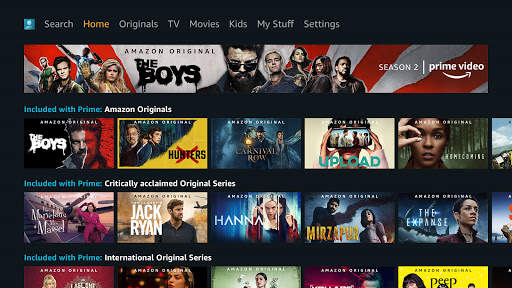 Prime Video - Android TV 1 تصوير الشاشة
