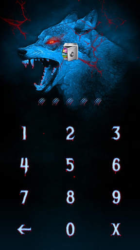 AppLock Live Theme Wolf – Paid Theme screenshot 2