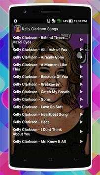 Kelly Clarkson Songs screenshot 2