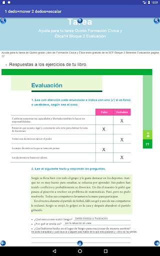 Ayuda para tu Tarea Historia 5 21 تصوير الشاشة