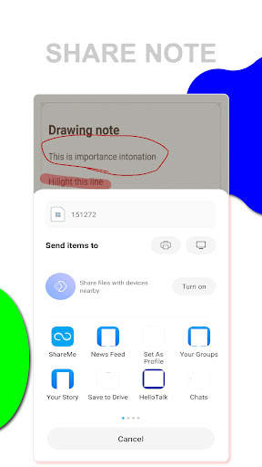 Drawing note screenshot 5