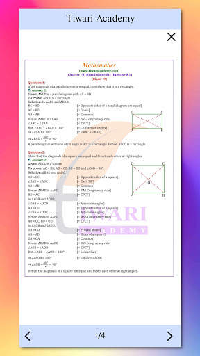 Class 9 Maths Solution 2023-24 screenshot 29