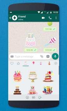 Birthday Stickers For Whatsapp screenshot 2