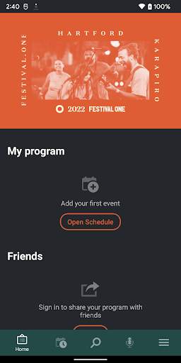 Festival One screenshot 1
