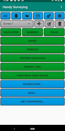 Handy Surveying screenshot 1