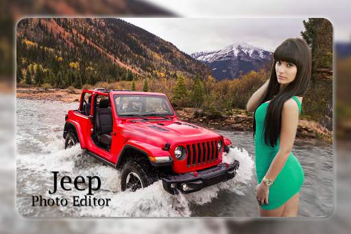 Jeep Photo Frame Editor screenshot 2