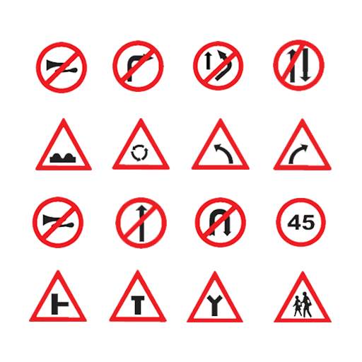 Driving theory test - Traffic signals test 1.3.1