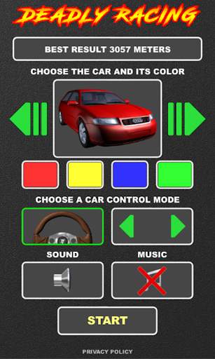Course automobile mortelle screenshot 1