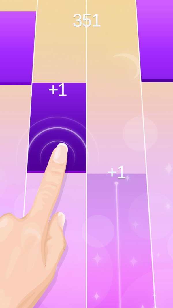 White Tiles - Piano Tiles screenshot 2