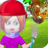 Honey Bee Farm Factory - Game for Kids logo