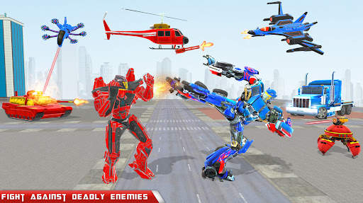 Robot Car Transform War Games screenshot 5