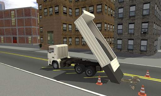 Truck Simulator 3D 2015 screenshot 1
