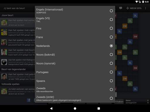 Wordfeud screenshot 4