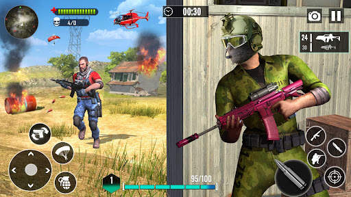 Modern Fire Battleground Squad screenshot 4