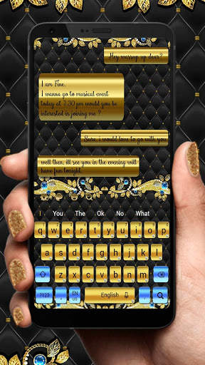 Elegant Gold Black Theme screenshot 3