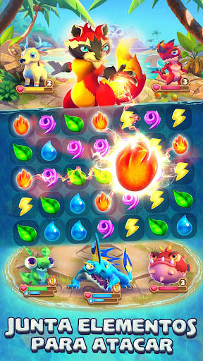 Monster Tales: Match 3 Puzzle screenshot 1