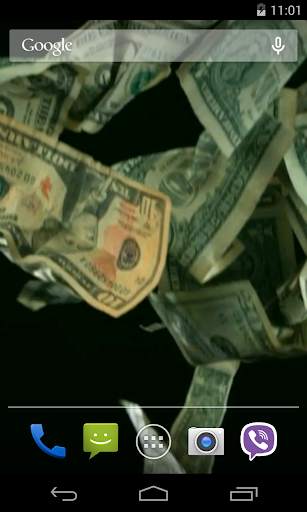 Dollars Video Live Wallpaper screenshot 3