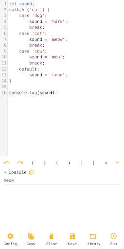 JavaScript Editor 1 تصوير الشاشة