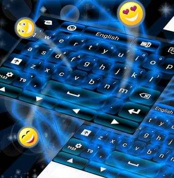 Keyboard Themes Blue screenshot 5