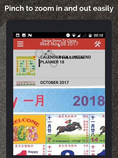 Singapore Calendar Horse 2020 screenshot 15
