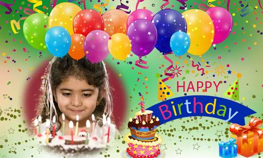 Happy Birthday Photo Frames 3 تصوير الشاشة