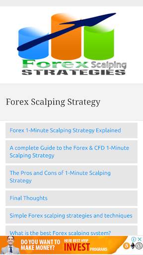Forex Scalping Strategies скриншот 2