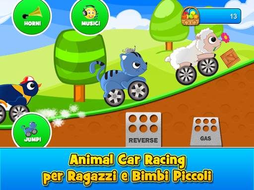 Animal Cars Kids Racing Game screenshot 6
