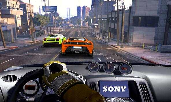 Racing in Car screenshot 2