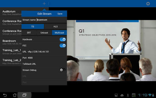 InStream Mobile - Media Player screenshot 1