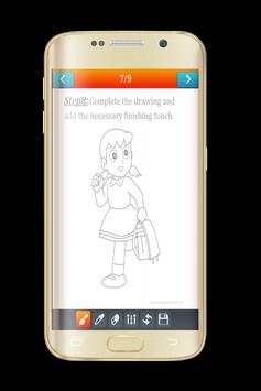 How To Draw Doraemon Tutorials screenshot 2