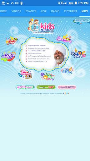 Nirankari App : Events, Live, Videos, Radio & Kids screenshot 7