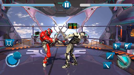 Ultimate Real Robot Fighting Game:Robot Ninja 3d screenshot 2