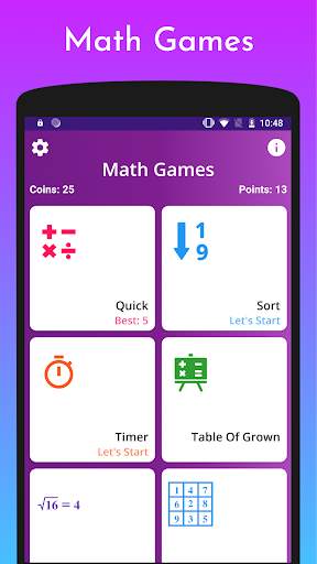 Math games - Add, Subtract, Multiply & Divide screenshot 1