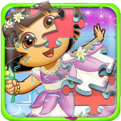 Jigsaw Dora Girls Kids icon