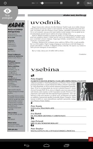 Revija RADAR screenshot 13