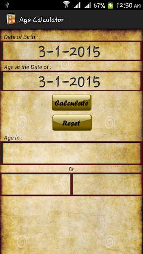 Age Calculator screenshot 1
