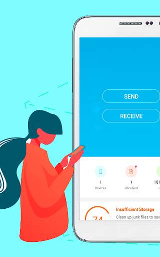SHAREit - File Transfer & Share Guide скриншот 1