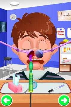 Nose Surgery Games for kids screenshot 4