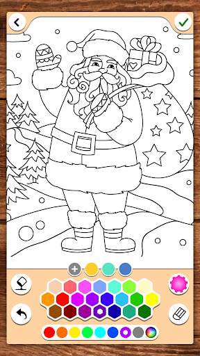 Christmas Coloring book screenshot 1