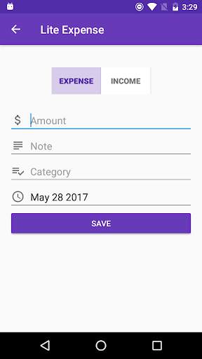 Lite Expense screenshot 3