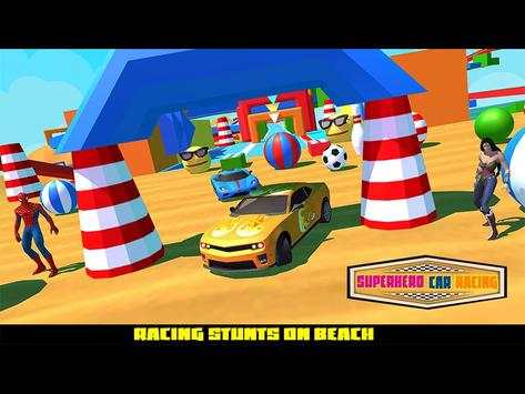 Superhero Car Super Stunts Driving Simulator screenshot 18