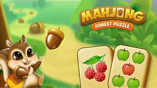Mahjong Forest Puzzle скриншот 1