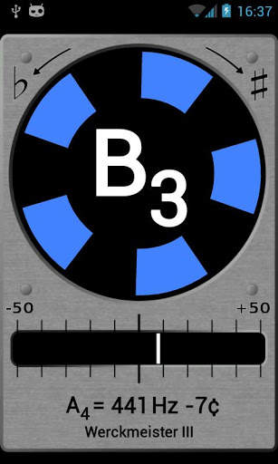 LinoStrobe Pro - Chromatic Tuner screenshot 1