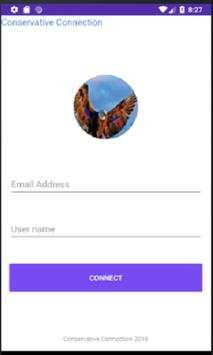 Conservative Connection Messenger screenshot 1