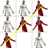 Salah Vs Ronaldo  Tic Tac Toe Game icon