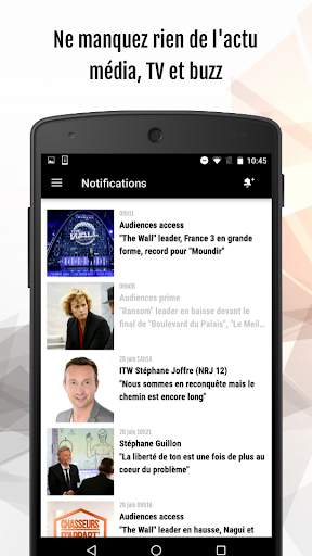 Puremédias : infos TV & médias screenshot 4
