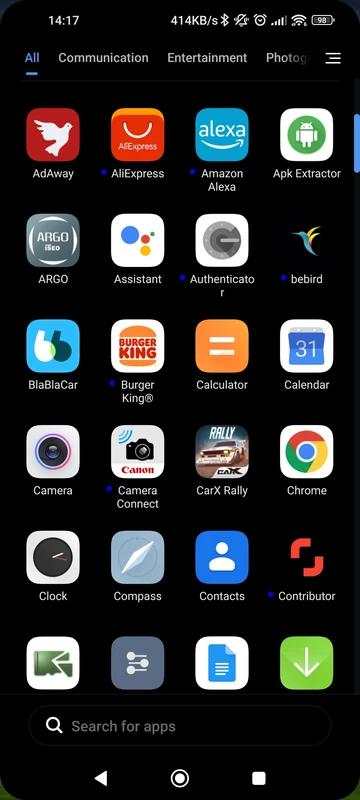 MIUI Launcher screenshot 3