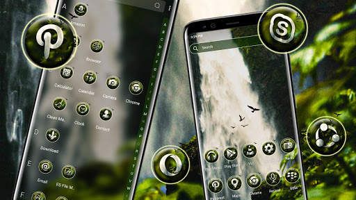 Waterfall Launcher Theme screenshot 3